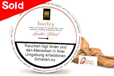 Mac Baren Burley London Blend Pipe tobacco 100g Tin